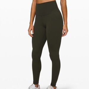 Lululemon Dark Olive Align Leggings
